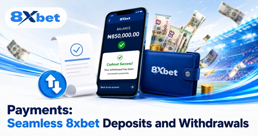 Payments: Seamless 8xbet Deposits and Withdrawals