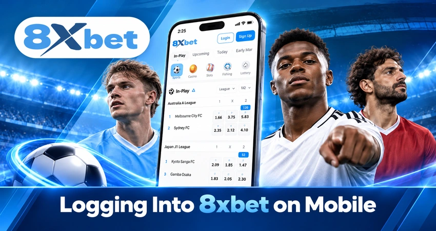 logging into 8xbet